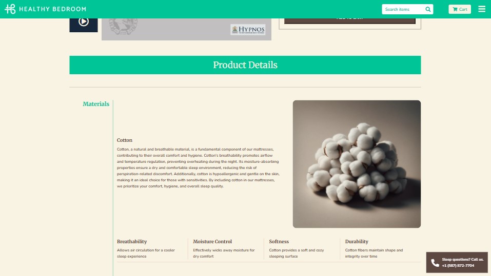 Detailed Product Pages